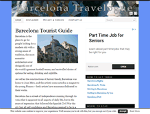 Tablet Screenshot of barcelonatravelogue.com